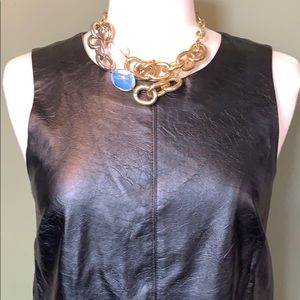 My absolute favorite FAUX Leather Dress, Black M